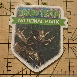 💜13/$13 +Bundle Sticker Sale | Travel Grand Teton National Park Wyoming Sticker